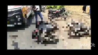 सूरजपुर: विश्रामपुर-भटगांव मार्ग में नगर पंचायत के पुष्प वाटिका के सामने दो बाइकों में हुई भिड़ंत, एक की मौत और दो घायल