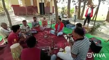 उदवंत नगर: बेलाउर के पच्छिम भर हनुमान मंदिर के प्रांगण में हरि कीर्तन व भजन कार्यक्रम का हुआ आयोजन