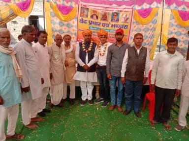 कामां विधानसभा क्षेत्र गांव नोगावा  में आयोजित कार्यक्रम में शामिल हुआ। ग्राम वासियों द्वारा किए गए मान सम्मान के लिए आभार।