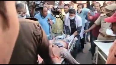 प्रयागराज: उमेश पाल हत्याकांड के शूटर उस्मान की पुलिस मुठभेड़ में मौत, स्वरूपरानी नेहरू अस्पताल में शूटर को लेकर पहुंची पुलिस