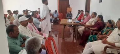 चलकुशा: होली और शब-ए-बारात को लेकर चल कुसा थाना परिसर में हुई शांति समिति की बैठक