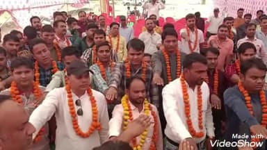 बारां: हाड़ौती संभाग शपथ ग्रहण समारोह में राजस्थान नर्सेज एसोसिएशन (एकीकृत) बारां के ज़िलाध्यक्ष राहुल महावर ने पदभार ग्रहण किया