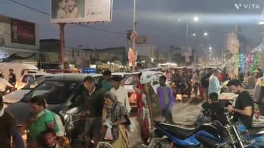 बहादुरगढ़: जाम की समस्या से निपटने के लिए लोगों ने झज्जर-बहादुरगढ़ रोड पर ट्रैफिक पुलिस कर्मी की तैनाती के लिए की मांग