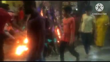 ललितपुर: शहर के विभिन्न स्थानों पर श्रद्धा भाव एवं शांतिपूर्ण ढंग से हुआ होलिका दहन का कार्यक्रम