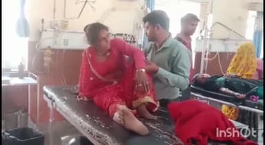 दौसा: कालाखोह nh21 पर कार की टक्कर से बाइक सवार महिला हुई घायल जिला चिकित्सालय से जयपुर किया रैफर