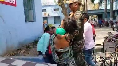 बिहार: बिहार शरीफ रेलवे स्टेशन पर ट्रेन से गिरकर एक महिला हुई जख्मी, इलाज के लिए लाया गया सदर अस्पताल