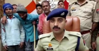 मवाना: गन्ने के खेत में चलती मिली अवैध असला फैक्ट्री भारी संख्या में तैयार हो रहे थे   हथियार तीन आरोपी गिरफ्तार