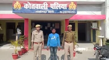 पुलिस द्वारा, अवैध तमंचा व कारतूस बरामद करके अभियुक्त लोहा उर्फ  विद्यासागर गिरफ्तार