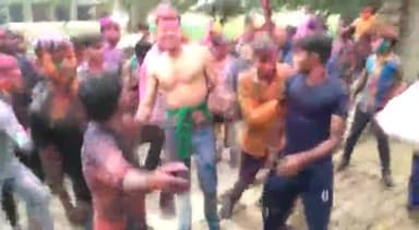 सहावर: ग्राम अशोकपुर(अमांपुर)में बड़ी धूमधाम से निकाली गई चौपाई #अनिलपत्रकारकासगंज