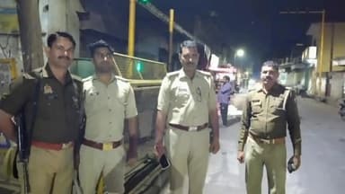 शाहजहांपुर: जनपद में चप्पे-चप्पे पर तैनात रही पुलिस, ड्रोन से भी की गई संवेदनशील स्थलों की निगरानी