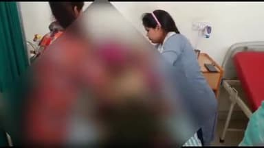 धनौरा: गजरौला हाईवे किनारे स्थित सलारपुर गांव के पास तेज रफ्तार अज्ञात वाहन की टक्कर से बाइक पर बैठी महिला घायल