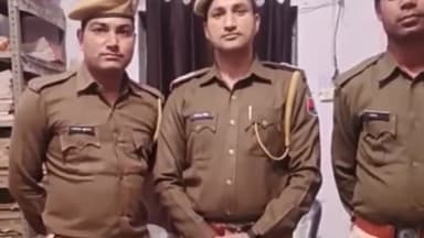 कामां: दुष्कर्म मामले के आरोपी को कामां पुलिस ने न्यायालय में किया पेश, भेजा गया जेल