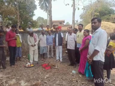 भानपुरी व मडानार में विधायक चंदन कश्यप विकास कार्यों का किया भूमिपूजन