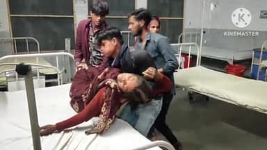 शिकोहाबाद: गाँव किशन पुर में मारपीट पथराव एक महिला एक युवती घायल पुलिस ने कराया मेडिकल