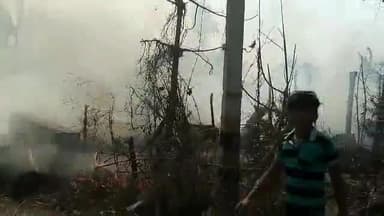 कुढ़नी: रामचंद्रा और बाड़ाकपुर के बीच बिजली के शार्ट सर्किट से लगी आग, पूरा सामान जलकर हुआ राख