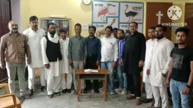 शाहजहांपुर: अंटा स्थित कैंप कार्यालय पर जिला व नगर अल्पसंख्यक कांग्रेस कमेटी की आकस्मिक बैठक हुई संपन्न