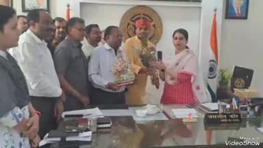 जयसिंहपुर: अखिल भारतीय उद्योग व्यापार मंडल ने नवागत जिलाधिकारी महोदया का किया स्वागत और अभिनंदन
