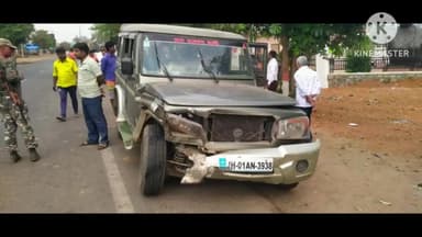 पतरातू: बेती मोड़ पतरातु स्थित सड़क दुर्घटना में पांच लोग हुए घायल, एक की हालत गंभीर