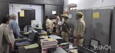 उन्नाव: जिला पुलिस अधीक्षक द्वारा आज पुलिस कार्यालय का किया गया निरीक्षण
