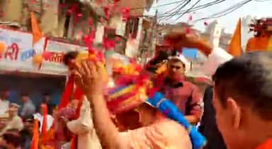 CM Yogi Adityanath ji k saath Holi festival,💐🌀🙏