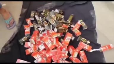 कटेया: बनकटिया के समीप से पुलिस ने 70 पीस विदेशी शराब व बाइक सहित एक तस्कर को किया गिरफ्तार