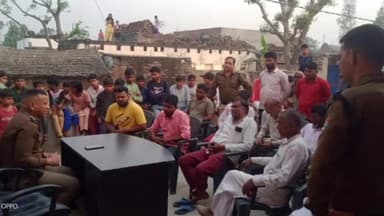 हरिद्वार: थाना पथरी पुलिस ने पथरी ग्राम पंचायत में मिराज भिलाई क्षेत्र को नशा मुक्त बनाने के लिए लगाई जनता की चौपाल