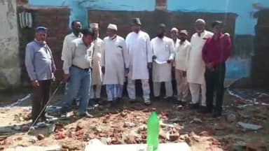 लोहरदगा: कोर्ट रोड स्थित रहमत नगर में मस्जिद-ए-औलिया की रखी गई बुनियाद, लोगों में हर्ष