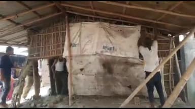 अररिया: नगर परिषद के द्वारा अररिया शहर में चलाया गया अतिक्रमण मुक्त अभियान