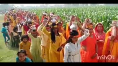 अमौर: पीपरा गांव में 7 दिवसीय भागवत कथा को लेकर निकाली गई कलश यात्रा