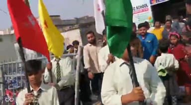 #पटना_पब्लिक_स्कूल_तिरबिरवां का 5वां वर्षगांठ समारोह मनाया गया जिसमे शामिल होकर बच्चों का उत्साह वर्जन किया। इस दौरान SDPO श्री संजीव कुमार जी,सदर इंस्पेक्टर श्री ललन कुमार जी,डॉ अमर कुमार सर,डॉ के मंजू जी,राजद नेता श्री अम्बिका यादव जी,