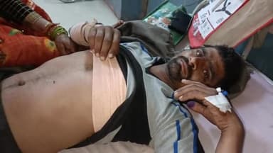 मथुरा: थाना महावन के गांव कारव रोड पर दो बाइकों की टक्कर में दो लोग हुए घायल, दोनों घायल अस्पताल में भर्ती