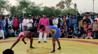 गुना नगर: गेहूं खेड़ी में हुई 5 ज़िला केसरी कुश्ती प्रतियोगिता, 5 ज़िलों के पहलवानों ने शामिल होकर दिखाया दमखम