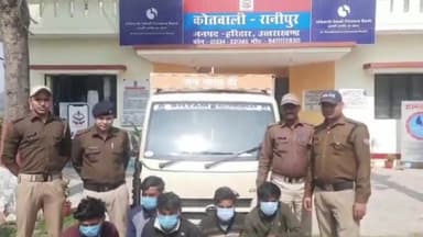 हरिद्वार: भैंस चोरी के मामले में पांच अभियुक्तों को रानीपुर कोतवाली पुलिस ने किया गिरफ्तार