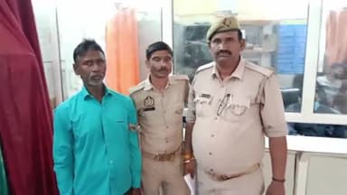 हाथरस: ग्राम कलवारी में रुपए के लेनदेन को लेकर झगड़ा व मारपीट कर रहे एक व्यक्ति को पुलिस ने किया गिरफ्तार