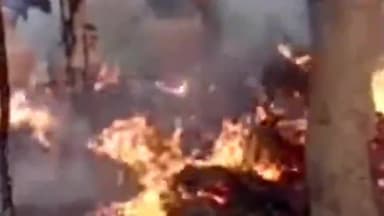 पालीगंज: विक्रम में आजाद नगर मुसहरी में आग लगने से दो झोपड़ियां जलकर हुईं राख, पीड़ित ने अंचलाधिकारी को मुआवजे के लिए दिया आवेदन