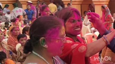 जगदलपुर: कृष्ण मंदिर में यादव समाज ने रंग पंचमी पर 'होली मिलन समारोह' का किया आयोजन, लोगों ने एक दूसरे को रंग-गुलाल लगाकर दी बधाई