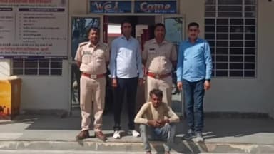 बूंदी: हिंडोली थाने की पुलिस ने फरार स्थाई वारंटी को आवा से किया गिरफ्तार