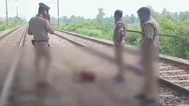 मुरादाबाद: मऊ निवासी युवक ने सिविल लाइन क्षेत्र में ट्रेन के आगे कूदकर दी जान ,सूचना पर पुलिस मौके पर पहुंची