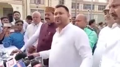 आज विधानसभा में माननीय उप मुख्यमंत्री जी श्री तेजस्वी प्रसाद यादव जी अपने विशेष अंदाज में मीडिया को अपनी बात रखते हुए