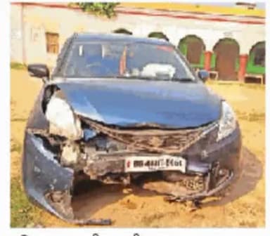 एसडीएम सदर सुनील कुमार भारती सड़क दुर्घटना में बाल-बाल बचे, एक वैवाहिक कार्यक्रम में शामिल होने जा रहे थे चंदौली।