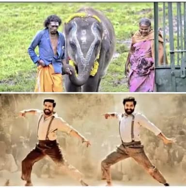 ऐतिहासिक क्षण...!
भारतीय फिल्म #RRR के “नाटू-नाटू” गाने को सर्वश्रेष्ठ ओरिजिनल सॉन्ग एवं “द एलिफेन्ट व्हिस्परर्स” को बेस्ट डॉक्यूमेंट्री शॉर्ट फिल्म की श्रेणी में ऑस्कर अवॉर्ड मिलने पर निर्माता, निर्देशक व इन फिल्मों से जुड़े हर व्यक्ति को