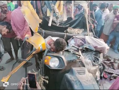 #Road accident #ghoshai chausa madhepura #