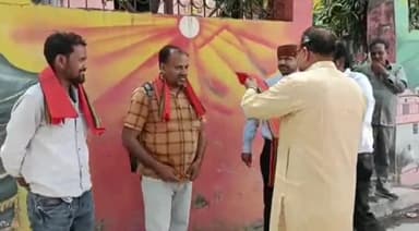 हरिद्वार: देवपुरा पर फोटो जर्नलिस्ट क्लब के नए पदाधिकारियों का श्री परशुराम अखाड़े के अध्यक्ष ने किया स्वागत व सम्मान