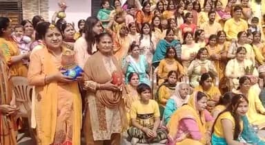 श्री राधा रसिक बिहारी भागवत परिवार सेवा ट्रस्ट के सदस्यों द्वारा भागवत कथा का आयोजन रामनगर कॉलोनी ज्वालापुर हरिद्वार