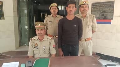 हाथरस: हत्या में वांछित युवक को हाथरस जंक्शन पुलिस ने हाथरस रोड के गंदे नाले से किया गिरफ्तार