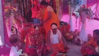 बिरनी: प्रखंड अंतर्गत कलश यात्रा सह शोभा यात्रा निकालकर की गई मां माथुरासिनी की पूजा अर्चना, कार्यक्रम में कई लोग रहे मौजूद