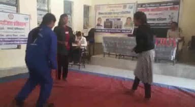 तेंदूखेड़ा: शासकीय महाविद्यालय जबेरा में 15 दिवसीय आत्मरक्षा प्रशिक्षण का हुआ समापन