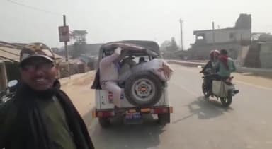 हरलाखी: मनोहरपुर से हरलाखी थाना पुलिस ने 10 बोरी में रखी शराब व एक बाइक की जब्त, मौके से तस्कर फरार