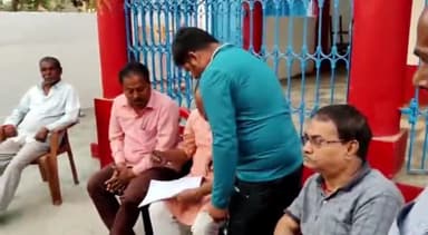 कस्बा: खिरनी बाजार मिर्धा टोल स्थित शिव मंदिर परिसर में बैठक आयोजित कर नई कमेटी का किया गया गठन,