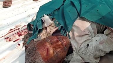 कस्बा: एनएच 57 के मिल्ट्री पुल के पास अज्ञात वाहन की चपेट में आने से वृद्ध व्यक्ति की मौके पर हुई मौत,